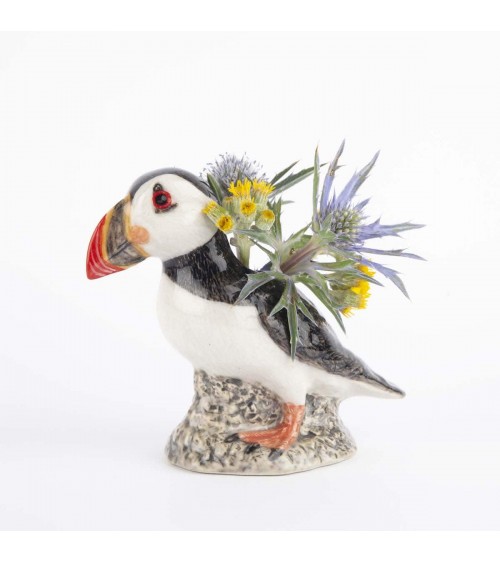 Puffin - Mini flower vase Quail Ceramics table flower living room vase kitatori switzerland