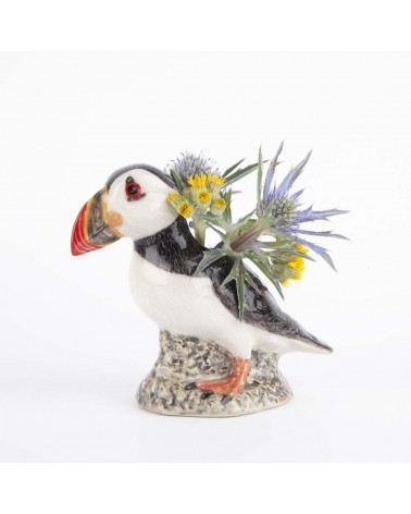 Puffin - Mini flower vase Quail Ceramics table flower living room vase kitatori switzerland