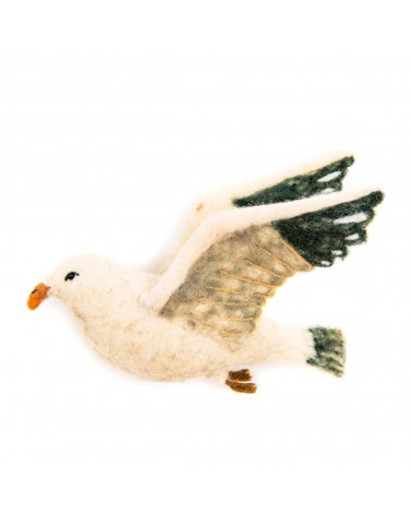 Wanddeko - Trio fliegender Möwen Sew Heart Felt Kitatori Schweiz kaufen