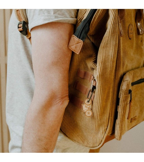 Rennrad - Schlüsselanhänger aus Holz mit karabiner Les Petites Hirondelles geschenkidee schweiz kaufen