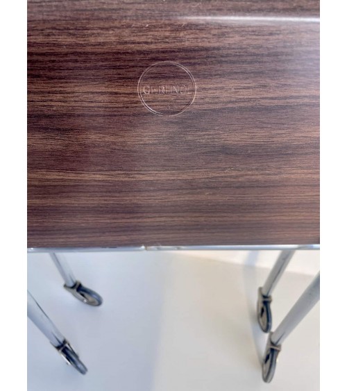 Gerlinol Dinett - Carrello portavivande vintage kitatori mobili Oggetto di design vintage svizzera