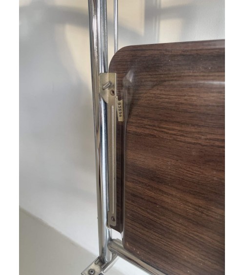 Gerlinol Dinett - Carrello portavivande vintage kitatori mobili Oggetto di design vintage svizzera