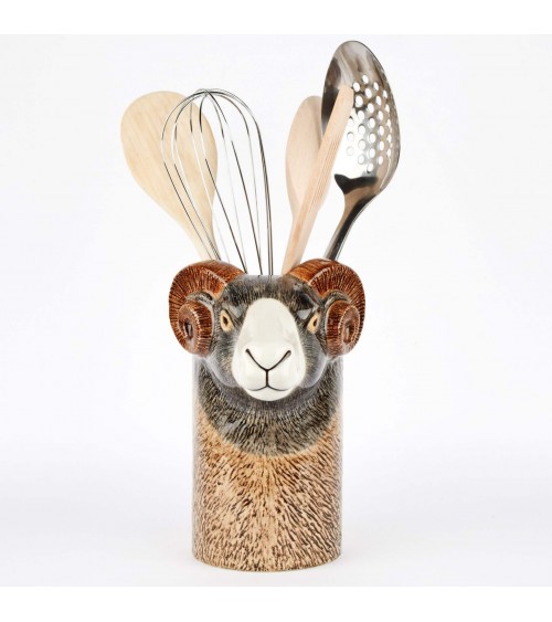 Swaledale Sheep - Ceramic Utensil Holder Quail Ceramics