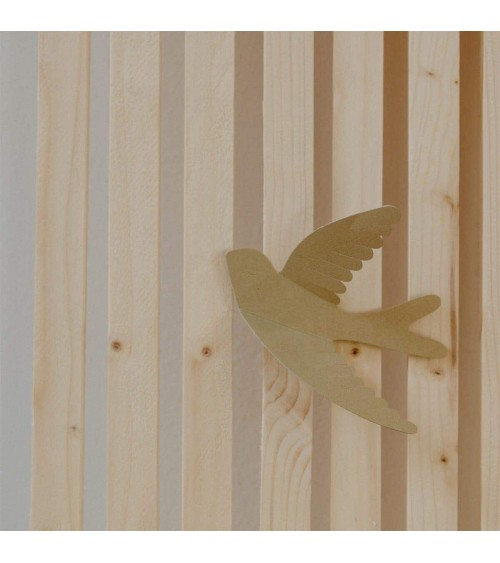 Schwalben aus Papier - Wanddeko
