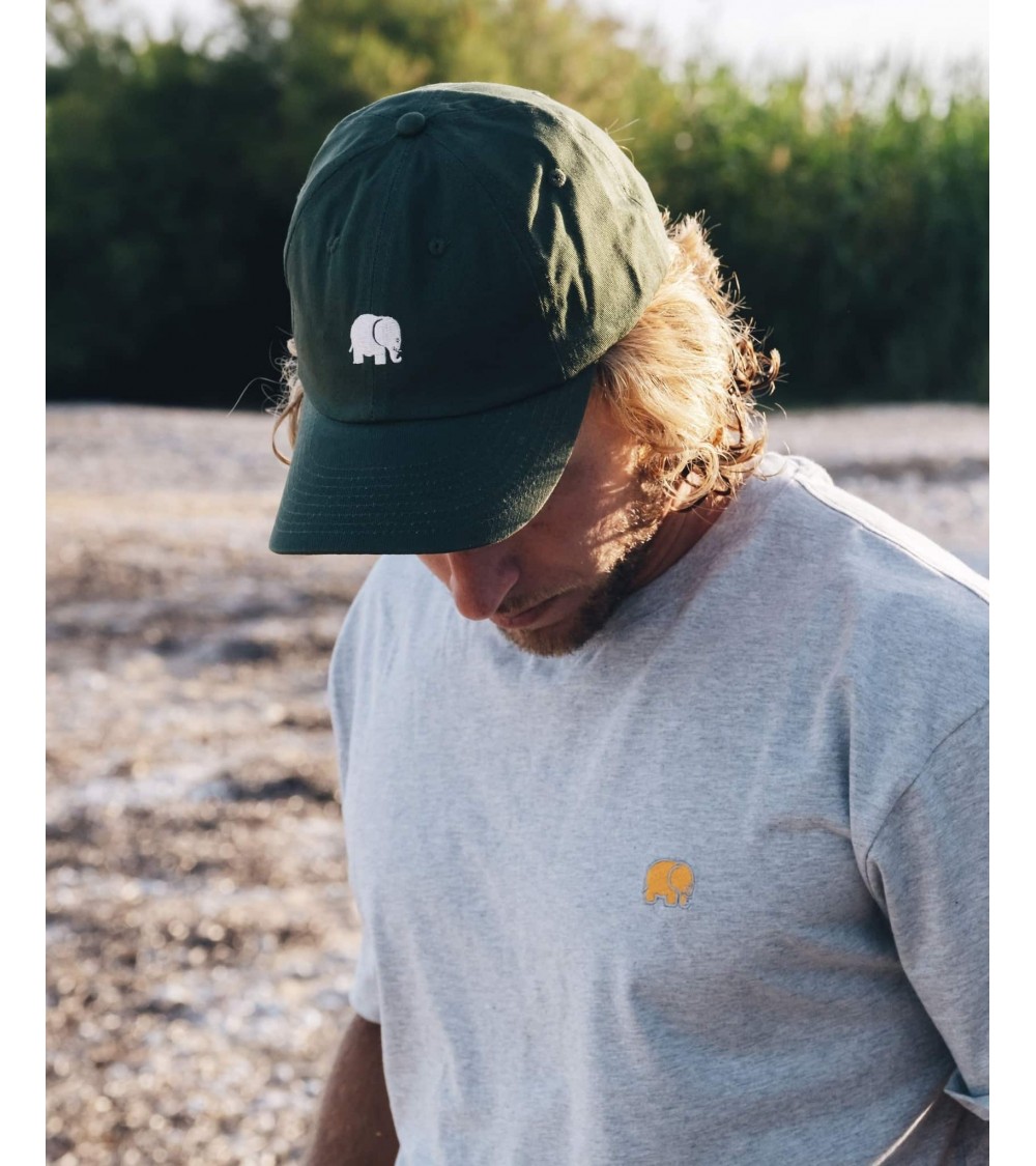 T-shirt Essential Organic - Grigio screziato Trendsplant magliette uomo donna cool tshirt t shirt cotone biologico organico