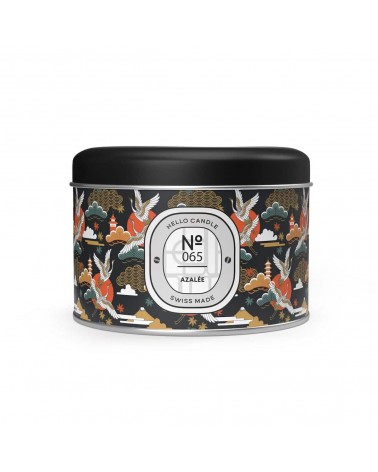 N°65 Azalée - Candela profumata naturale artigianale migliori candele profumate artigianali particolari
