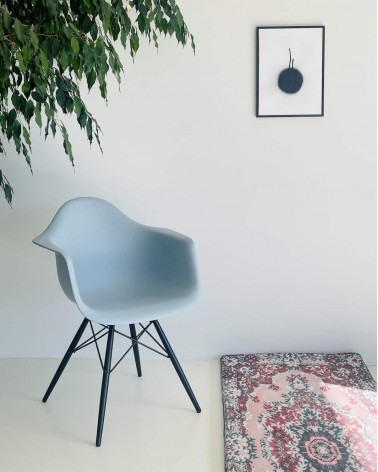 Eames Plastic Armchair DAW - VITRA - Usate kitatori mobili Oggetto di design vintage svizzera