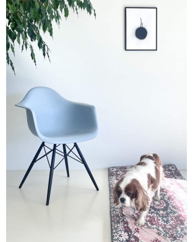 Eames Plastic Armchair DAW - VITRA - Usate kitatori mobili Oggetto di design vintage svizzera