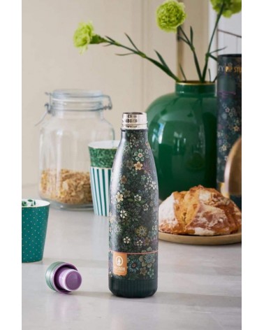 Alle Blumen - Thermo Trinkflasche - Grün IZY Bottles trink thermos flaschen wasserflaschen sport kaufen