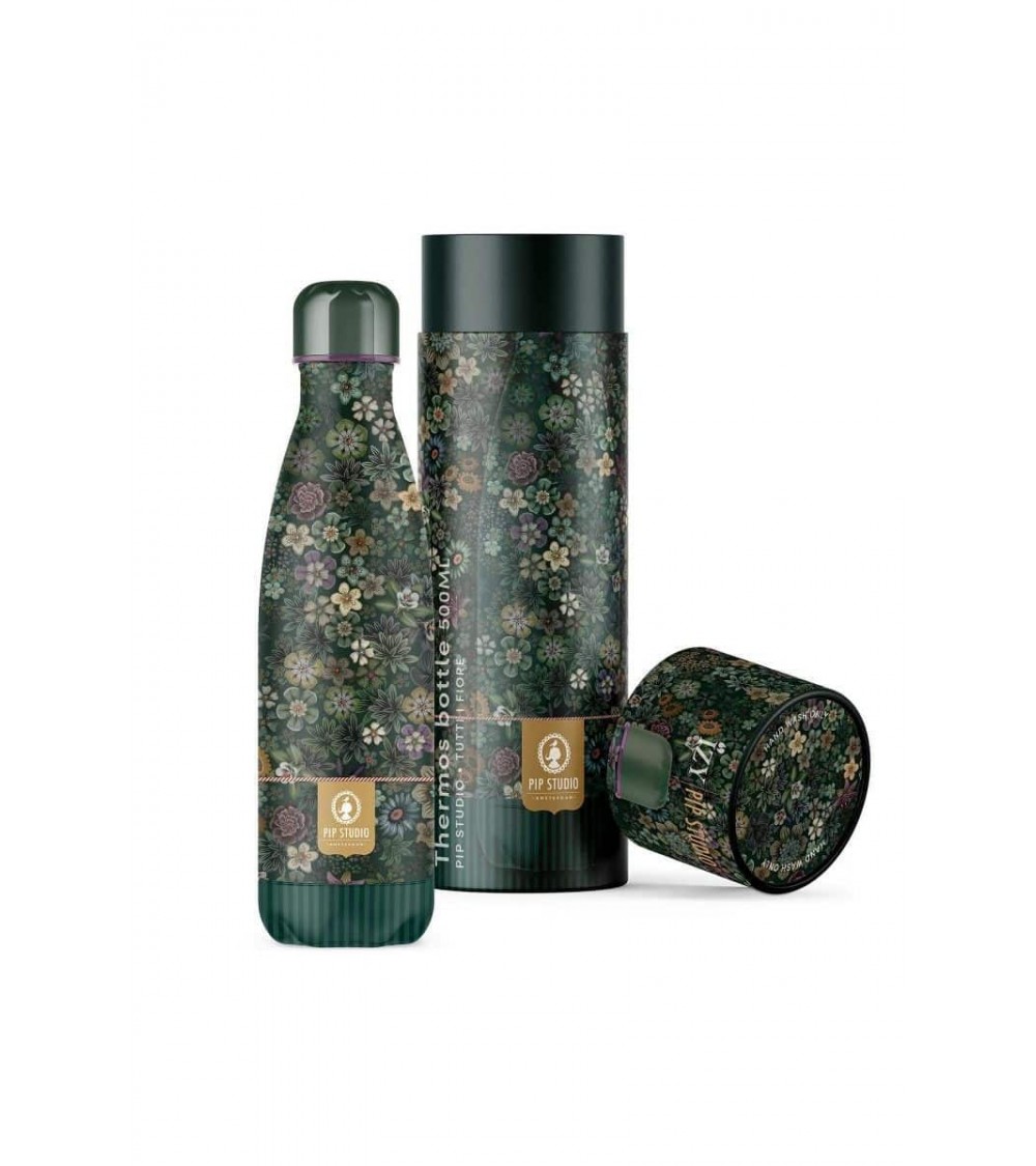 All flowers - Thermos Bootle 500 ml - Green IZY Bottles best water bottle
