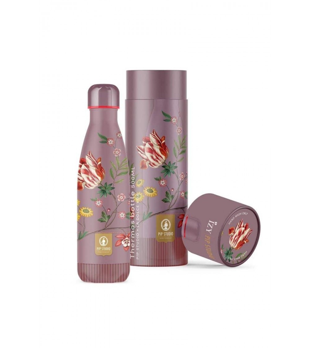 La Dolce Vita - Bouteille Isotherme 500 ml IZY Bottles gourde sport metal d eau aluminium thé design