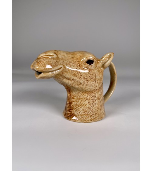 Small milk jug - Camel Quail Ceramics small pitcher coffee mini milk jugs