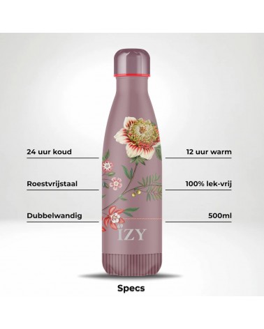 La Dolce Vita - Bottiglia isolata 500 ml IZY Bottles borracce termiche