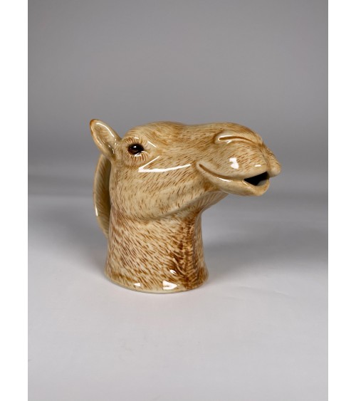 Small milk jug - Camel Quail Ceramics small pitcher coffee mini milk jugs