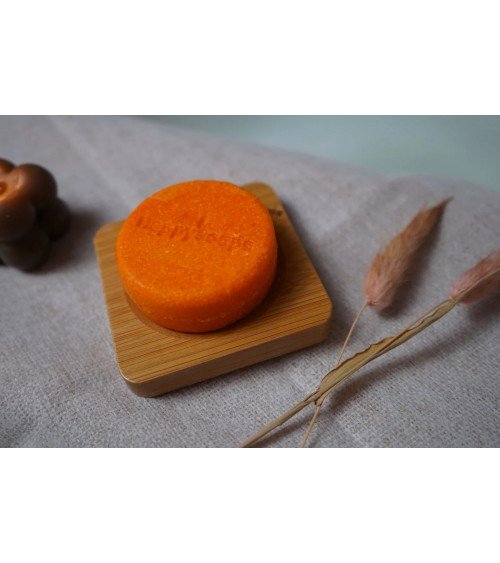 Oil You Need is Argan - Natural solid hair shampoo HappySoaps handmade good best hair products no plastic