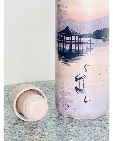 Sunset Lake - Thermo Trinkflasche IZY Bottles trink thermos flaschen wasserflaschen sport kaufen