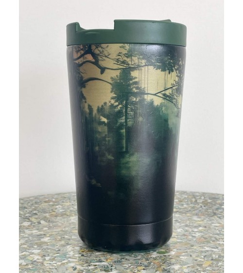 Bamboo Glow - Thermos coffee Mug IZY Bottles best water bottle