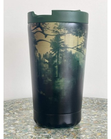 Bamboo Glow - Thermos coffee Mug IZY Bottles best water bottle