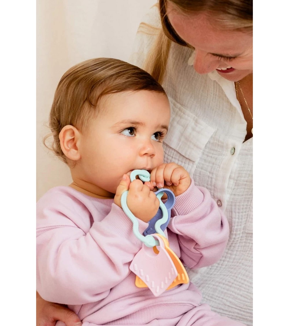 Baby rattle The Dreamer - Early-learning toy, teething rattle Le Jouet Simple original gift idea for a birth