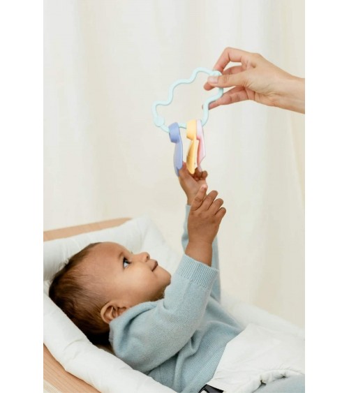 Hochet bébé Le rêveur - Jouet d'éveil, hochet de dentition Le Jouet Simple Idée cadeau naissance 1 an bebe fillette