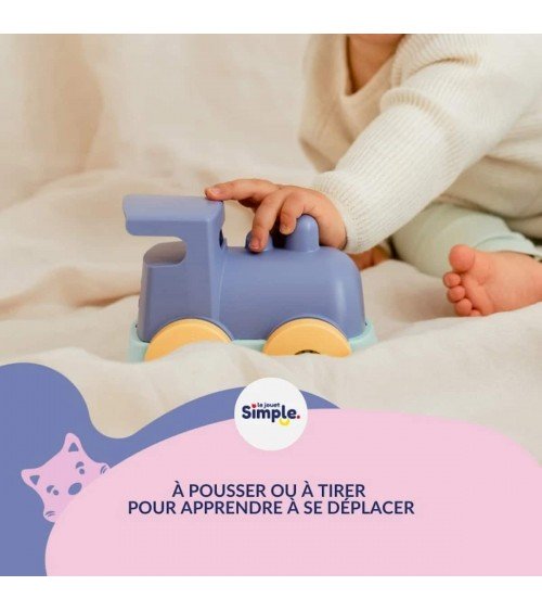 Coffret d'éveil - 3 jouets de bain et d'éveil Le Jouet Simple idée cadeau original suisse