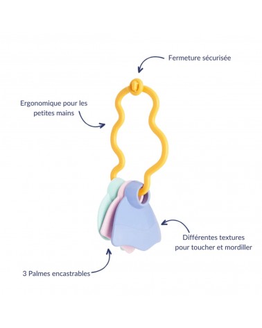 Coffret d'éveil - 3 jouets de bain et d'éveil Le Jouet Simple idée cadeau original suisse