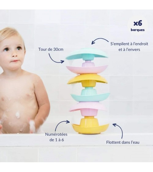 Entwicklungsset - 3 Badespielzeuge & Lernspielzeug Le Jouet Simple geschenkidee schweiz kaufen