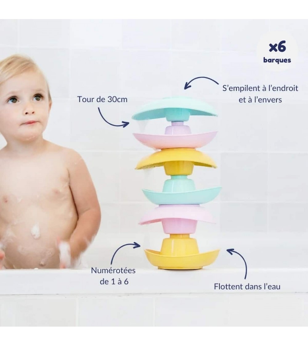 Early learning gift set - 3 bath and early learning toys Le Jouet Simple original gift idea switzerland
