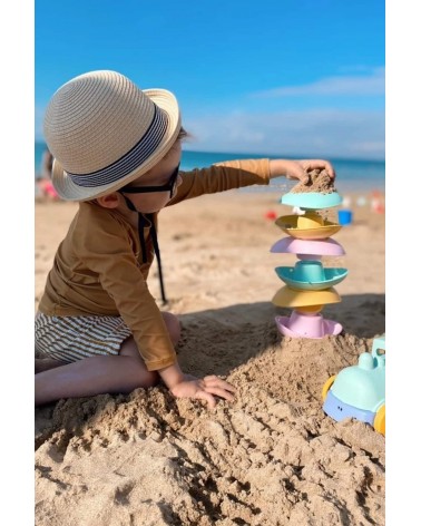 6 bunte stapelbare Boote - Badespielzeug für babys Le Jouet Simple geschenkidee schweiz kaufen