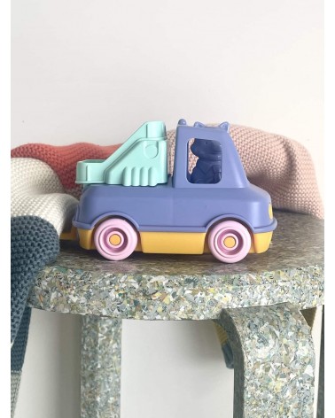 Der Feuerwehrauto - Blau und Rosa Le Jouet Simple geschenkidee schweiz kaufen