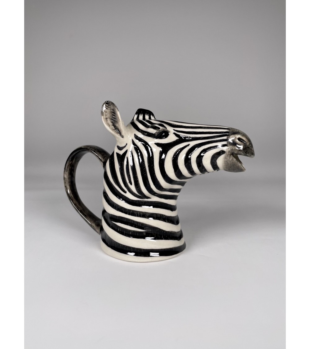 Lattiera piccola in ceramica - Zebra - Quail Ceramics