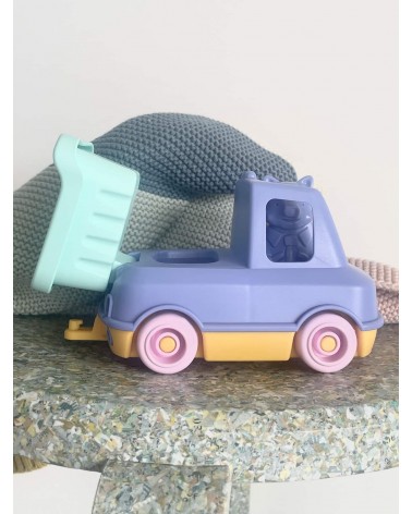 Le Camion Benne - Bleu et Rose Le Jouet Simple idée cadeau original suisse