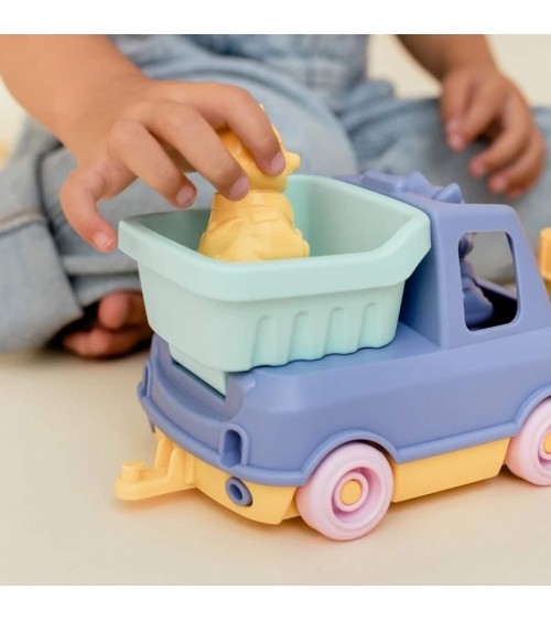 Set - Feuerwehrauto & Kipplaster Le Jouet Simple geschenkidee schweiz kaufen