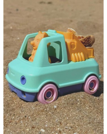 Set - Feuerwehrauto & Kipplaster Le Jouet Simple geschenkidee schweiz kaufen