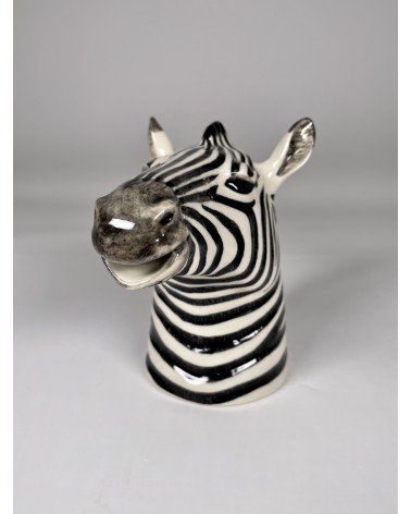 Small milk jug - Zebra Quail Ceramics small pitcher coffee mini milk jugs