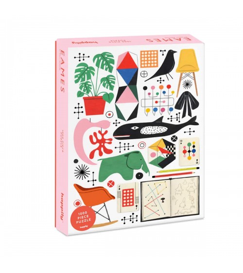 Eames - Puzzle 1000 pezzi Happily Puzzles Kitatori