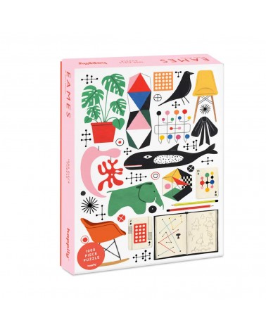 Eames - Puzzle 1000 pezzi Happily Puzzles Kitatori