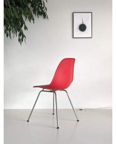 Eames Plastic Side chair DSX - VITRA - Usate kitatori mobili Oggetto di design vintage svizzera