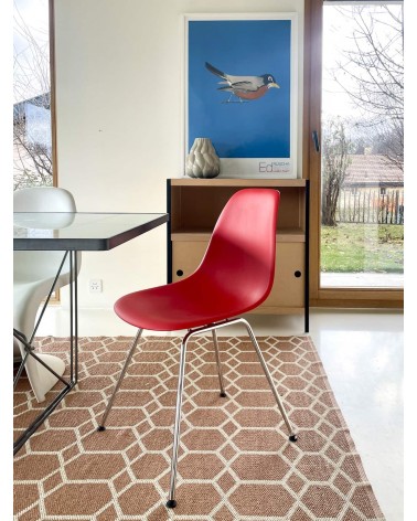 Eames Plastic Side chair DSX - VITRA - Usate kitatori mobili Oggetto di design vintage svizzera