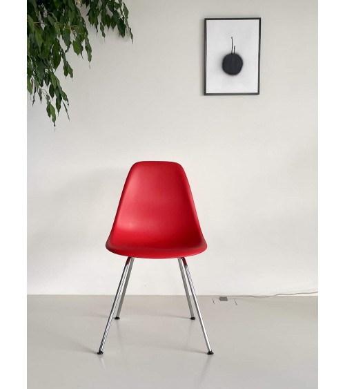 Eames Plastic Side chair DSX - VITRA - Usate kitatori mobili Oggetto di design vintage svizzera