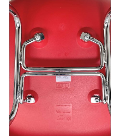 Eames Plastic Side chair DSX - VITRA - Usate kitatori mobili Oggetto di design vintage svizzera