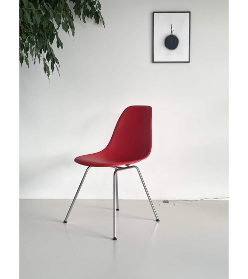 Eames Plastic Side chair DSX - VITRA - Usate kitatori mobili Oggetto di design vintage svizzera
