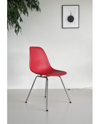 Eames Plastic Side chair DSX - VITRA - Usate kitatori mobili Oggetto di design vintage svizzera