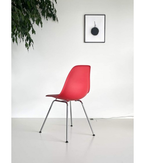 Eames Plastic Side chair DSX - VITRA - Usate kitatori mobili Oggetto di design vintage svizzera