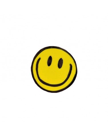 Spilla Smaltata Smiley gialla Studio Inktvis spiritose spille colorate particolari eleganti donna da giacca uomo