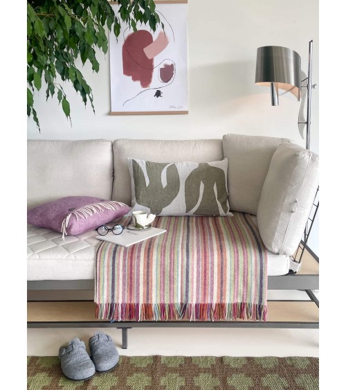 Kuscheldecke SANTA CRUZ - Wolldecke, Merino Decke Bronte by Moon Schafwolldecke warme Woll Decken Sofa wohndecke kaufen