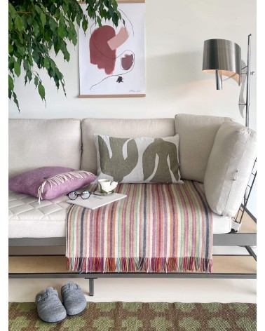 Kuscheldecke SANTA CRUZ - Wolldecke, Merino Decke Bronte by Moon Schafwolldecke warme Woll Decken Sofa wohndecke kaufen