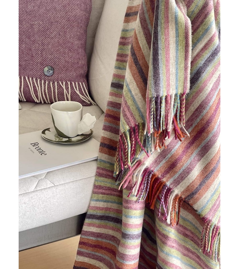 Kuscheldecke SANTA CRUZ - Wolldecke, Merino Decke Bronte by Moon Schafwolldecke warme Woll Decken Sofa wohndecke kaufen