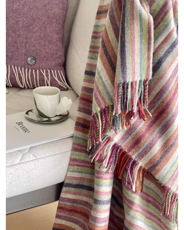 Kuscheldecke SANTA CRUZ - Wolldecke, Merino Decke Bronte by Moon Schafwolldecke warme Woll Decken Sofa wohndecke kaufen