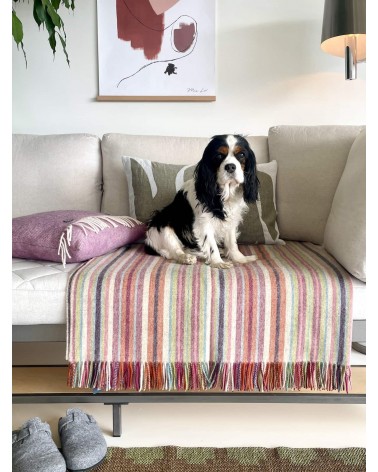 Kuscheldecke SANTA CRUZ - Wolldecke, Merino Decke Bronte by Moon Schafwolldecke warme Woll Decken Sofa wohndecke kaufen